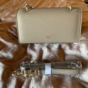 Angela Roi Eloise Satchel in Ash Brown NEW